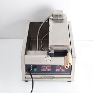 Mới thương mại 304 thép không gỉ điều khiển cảm ứng 6 lỗ điện áp kép kiểm soát nhiệt độ hiển thị kỹ thuật số CROCS hình bánh quế - Product Image 3