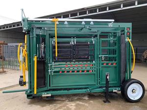 Equipo Ganadero: Nuevo Sujeción Automático Premium de Acero al Carbono para Ovejas, Caballos y Ganado con Rueda de Pesaje - Product Image 6