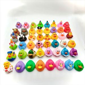 Juguete de baño para niños de <span class=keywords><strong>Amazon</strong></span>, novedad, vinilo, agua, pato, pellizco, llamada, animales mixtos, patos de granja, juego divertido, regalo de baño para niños - Product Image 2