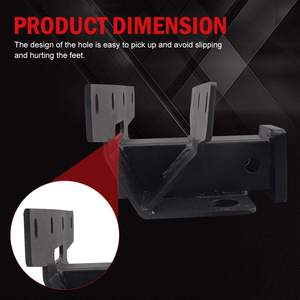 Meilleure vente, barre d'attelage de <span class=keywords><strong>remorque</strong></span> pour Jeep Wrangler JK 2007-2018, 2 portes et 4 portes illimitées - Product Image 3