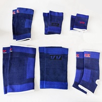Lot de manchons de compression souples et respirants pour genoux, coudes, poignets, mains, chevilles, soulagement des douleurs musculaires