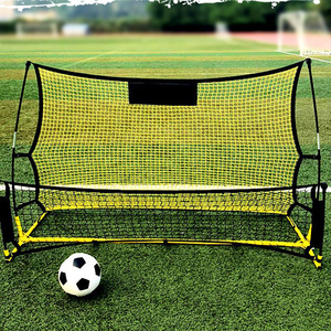 Filet <span class=keywords><strong>de</strong></span> rebond portable et durable double face pour l'entraînement sportif <span class=keywords><strong>de</strong></span> football, basketball, volleyball et baseball (vente en gros) - Product Image 1