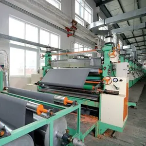 China Fabrik Nass prozess Pu Maschinen linie für Spalt leder