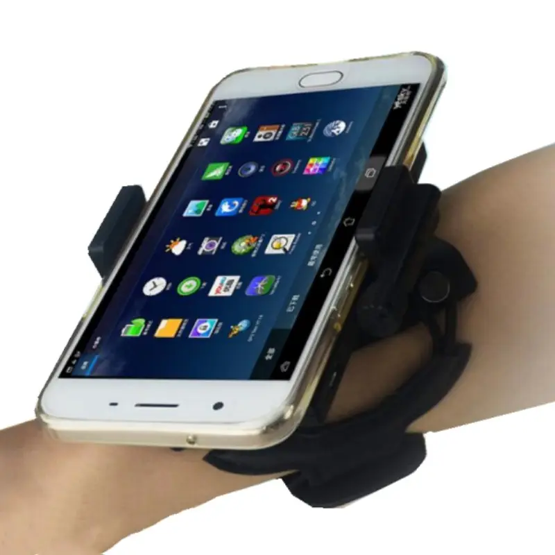 Power Bank Function 360 Degree Rotation Mobile Phone Holder Workout Wristband Phone Holder for Outdoor Gym Sport Travel Fitness