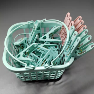 30 pièces pinces <span class=keywords><strong>à</strong></span> vêtements en plastique coupe-vent très résistantes séchant les vêtements en plastique pour l'extérieur et l'intérieur - Product Image 6