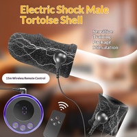 Stimulateur de pénis électrique pour homme, intensité réglable, télécommande sans fil, stimulation du gland, désensibilisation, longue durée