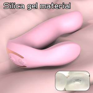 Hot bán New Wearable từ xa niềm vui kép công nghệ không gây dị ứng Bạch kim-chữa khỏi Silicone Ergonomic đường cong panty Vibrator sexy - Product Image 3