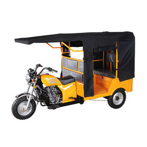Rickshaw de pasajeros Bajaj, motor zongshen de refrigeración por agua de 200CC, taxi de pasajeros/tuktuk, novedad de 2020 - Product Image 4