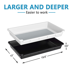 Bandeja Rectangular para Recolección de Polen, Específica para Jardinerí<span class=keywords><strong>a</strong></span> y Cultivo Agrícola, Plana y Baja, para Recorte de Flores - Product Image 2