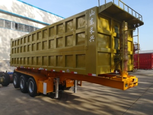 Semi-remorque LUEN Remorques basculantes avec construction en acier Remorque à béton Camion-pompe <span class=keywords><strong>Prix</strong></span> - Product Image 4
