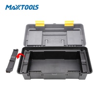 Boîte à outils pliable robuste OEM, étanche et anti-poussière, avec plateau amovible jusqu'à 20L, boîte de rangement portable pour équipements et outils