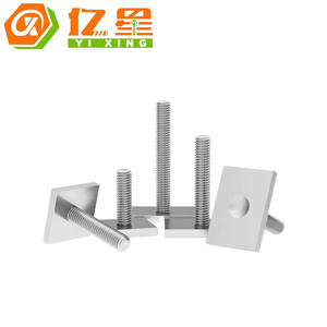 Vis à fente en T en acier inoxydable 304, vis à tête de marteau rectangulaire, écrous de rail en T soudés sur mesure pour machines à profilés en aluminium - Product Image 4