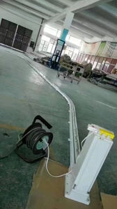 Hệ thống theo dõi rèm sân khấu cơ điện hạng nặng với đường ray cong để sử dụng sân khấu tự động - Product Image 3