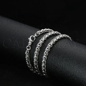 Cadermay – chaîne en <span class=keywords><strong>maille</strong></span> <span class=keywords><strong>argent</strong></span> massif 925 Miami Fashion, 5mm d'épaisseur, chaîne <span class=keywords><strong>serpent</strong></span>, Bracelet, bijoux, rappeur, chaîne à maillons cubains - Product Image 4