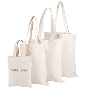 Bolsa de Compras de Tela Reutilizable Ecológica de Diseño, Bolsa de Mano de Lona de Algodón con Logotipo Personalizado Impreso - Product Image 3