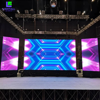 Location d'écran LED extérieur pour cabine de DJ, P2.5mm avec système de barre suspendue pour discothèque et fête de mariage