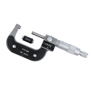 Buitenmicrometer met teller, bereik 0-25-50-75-100 <span class=keywords><strong>mm</strong></span>, digitale <span class=keywords><strong>micrometer</strong></span> met teller, hoge nauwkeurigheid 0,01 <span class=keywords><strong>mm</strong></span> meetinstrument - Product Image 3