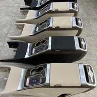 Reposabrazos W447 para Mercedes Benz Clase V Vito, Consola de Modificación para Furgoneta Comercial, Portavasos Doble, Organizador con Carga USB Inteligente
