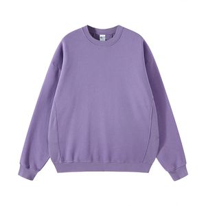 AI-MICH Promotional Fleece Custom Embroidered Custom <b>Neck</b> <b>Light</b> pink Custom Logo Unisex Shirt Sweatshirt - Product Image 5