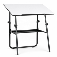 Table de dessin pliable moderne, écologique, durable, sans outil, à angle réglable, pour le dessin et la peinture, idéale pour les meubles scolaires