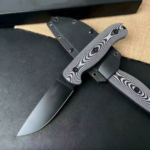 <span class=keywords><strong>Coltello</strong></span> a Lama Fissa in Acciaio ad Alto Tenore di Carbonio 1095 con Manico G10, <span class=keywords><strong>Coltello</strong></span> Professionale per Caccia, Campeggio e Sopravvivenza - Product Image 6