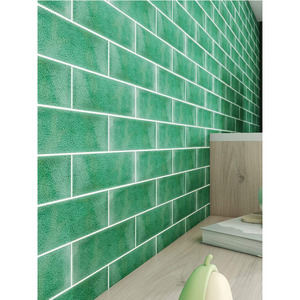 2022 Regular Stock Ice Crack 60*200Mm Gạch Tàu Điện Ngầm Exotic Fantasy Gạch Ốp Tường Gốm Cho Phòng Trưng Bày