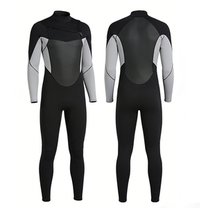 <span class=keywords><strong>Combinaison</strong></span> de plongée en néoprène <span class=keywords><strong>3</strong></span>/2 mm avec fermeture éclair frontale, doublure thermique, genouillères et design color block – Vente en gros - Product Image 1