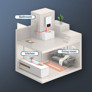 <span class=keywords><strong>MACRO</strong></span> Wifi 32kW/36kW Chaudière murale combinée à condensation au gaz naturel pour chauffage central et chauffe-eau sans réservoir, double fonction - Product Image 2