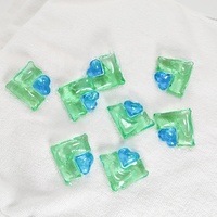 Polyva OEM 10-30g Capsules de lessive liquide à haute concentration Emballage biodégradable