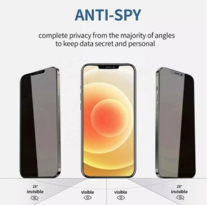 Nhà Máy Chống Spy Tempered Glass Bảo Vệ Màn Hình Riêng Tư Cho <span class=keywords><strong>iPhone</strong></span> Samsung Huawei - Product Image 2