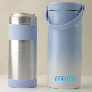 Enfriador de leche materna portátil NZMAN, almacenamiento de leche materna de acero inoxidable, Enfriador de leche materna <span class=keywords><strong>para</strong></span> mujeres viajes al aire libre-azul - Product Image 2