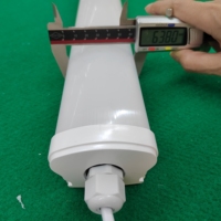 Lumière d'urgence étanche led ip65, tube linéaire avec fil, 120cm, moins cher, éclairage étanche, pour atelier, nouveau