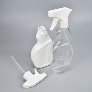 White <b>Plastic</b> <b>Spray</b> <b>Bottle</b> For Cleaning Disinfecting Household Use Multiple Capacity Pet Lid - Product Image 3