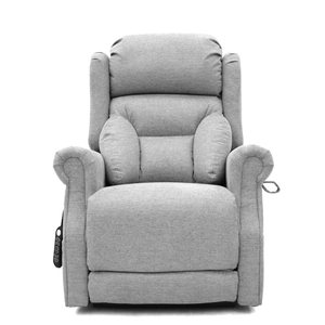 Canapé inclinable médical électrique en tissu robuste avec appui-tête électrique et soutien lombaire pour personnes âgées - Product Image 1