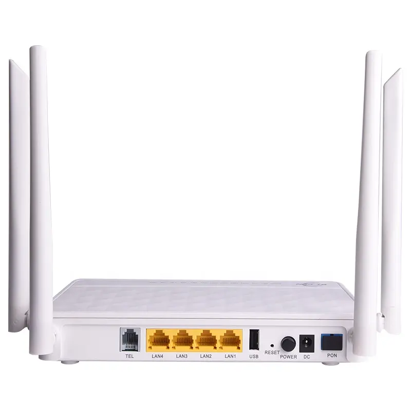 Wholesale xpon onu catv dual band 2.4g 5g ont with 4GE+2VOIP+2.4G/5.8G WLAN WIFI+1USB Ftth Gpon EPON modem ont router