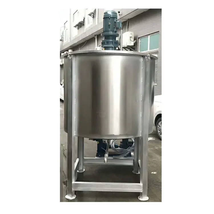 High Quality Industrial 500L Stainless Steel 304 Mixing Equipment With Tank For Liquid Chemical