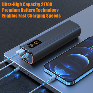 Nuovi Prodotti Elettronici 2026: Power Bank Portatile da 20000mAh con PD 100W, Display LED e Ricarica Super Veloce 2.0 per Laptop - Product Image 5