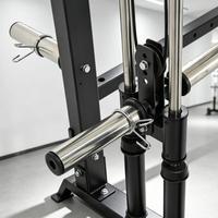 Rack de musculation multifonctionnel commercial avec Smith Machine et Cable Crossover intégré, équipement de fitness complet pour la maison