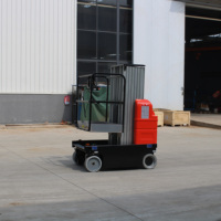 P-1006 Fournisseur de premier plan Plateforme élévatrice verticale sur chenilles 8-20m Moteur diesel Transmission hydraulique Capacité de charge 200kg