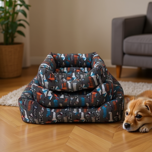 Set Letto per Animali Domestici in Tre Pezzi Imbottito in Cotone Modello YM1295 - Product Image 3