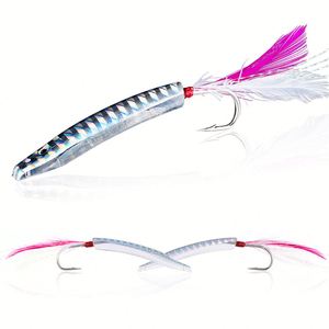 Per Honoreal OEM 50mm 2g <span class=keywords><strong>pesca</strong></span> in acqua salata Bass Jig Trolling Snap/Pop Metal Shore Jigging esca per la <span class=keywords><strong>pesca</strong></span> in acqua salata - Product Image 3