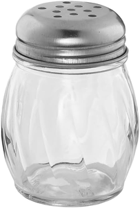 Salero y Pimentero de Vidrio con Tapa de Acero Inoxidable Perforada, Dispensadores con Tapas - Product Image 5