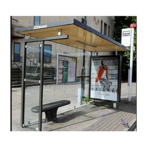La ciudad de proyecto público inteligente personalizado digital adverstingshelter dimensiones al aire libre parada de autobús - Product Image 1