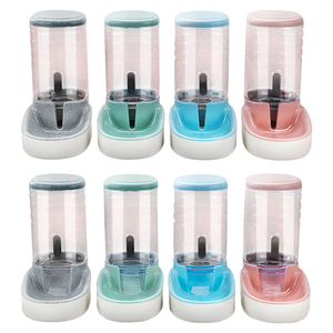 החלקה 3.8l חתול כלב אחסון דלי comedero para perros mascotas אוטומטי שתייה לחיות מחמד מים מזון מזין האכלת קערה - Product Image 2