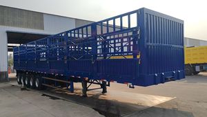 Nouvelle semi-remorque à ridelles latérales pour <span class=keywords><strong>le</strong></span> transport d'animaux à 3/4/5 essieux - Product Image 3