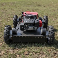 Mesin Pemotong Rumput Bensin 4-Tak Diameter Pemotongan 500mm Mesin Pemotong Rumput Roda Jarak Jauh 500m