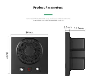 86-BOX <span class=keywords><strong>โทร</strong></span>ศัพท์ติดผนังห้องโรงแรมแบบสัมผัสเดียว<span class=keywords><strong>โทร</strong></span>ได้86กล่องสำหรับโทรฉุกเฉินในโรงพยาบาลและโรงเรียน - Product Image 3