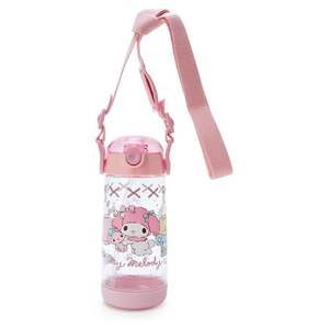 ขวดน้ำพลาสติกปลอดสาร BPA เป็นมิตรกับสิ่งแวดล้อม ลายการ์ตูนน่ารัก พร้อมสายสะพายสำหรับผู้ใหญ่ เคลือบป้องกันการกัดกร่อน ดื่มได้โดยตรง เหมาะสำหรับโรงเรียน - Product Image 1