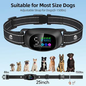 طوق مانع نباح الكلاب وجهاز تدريب عن بعد 2 في 1 - أوضاع التحكم التلقائي في النباح + التدريب اليدوي (صوت/اهتزاز)، مقاوم للماء بمعيار IP67 - Product Image 6