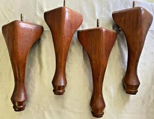 Cabriole <span class=keywords><strong>in</strong></span> <span class=keywords><strong>legno</strong></span> gamba del divano curvo con <span class=keywords><strong>gambe</strong></span> arrotondate del <span class=keywords><strong>tavolo</strong></span> da scrivania piedi a forma di artiglio piedi mobili <span class=keywords><strong>in</strong></span> <span class=keywords><strong>legno</strong></span> massello piedi Queen Anne <span class=keywords><strong>gambe</strong></span> - Product Image 2